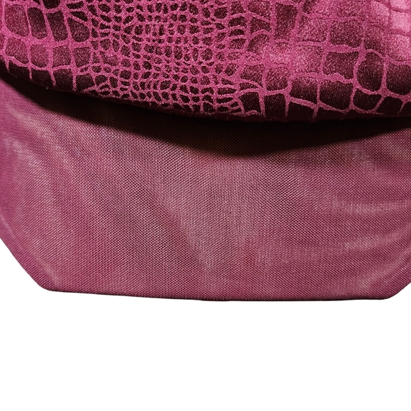 Socialite Long Sleeve Wrap Front V Neck Body Suit, Plum Purple, Small - Picture 4 of 16